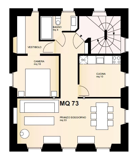 3-Zimmer-Wohnung, Foto 4 von 4