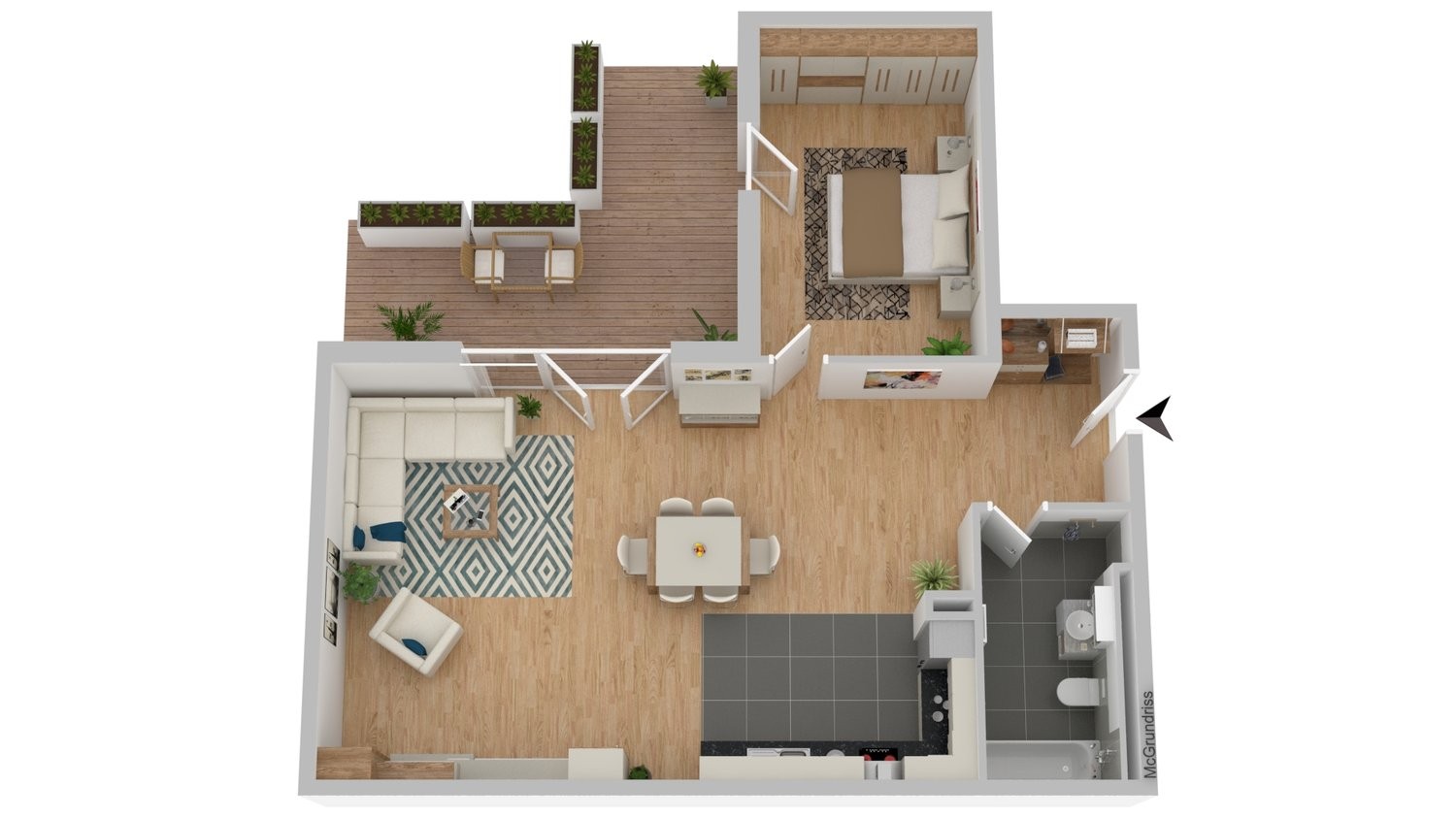 2 ½ Zimmer-Wohnung, Foto 9 von 9
