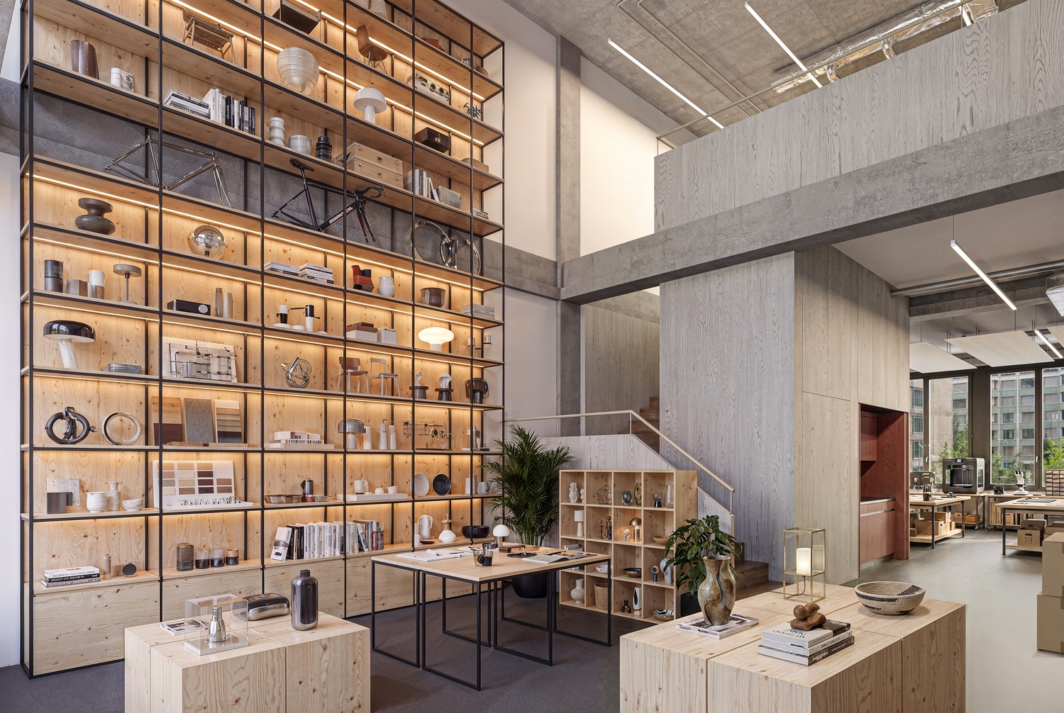206m² shop