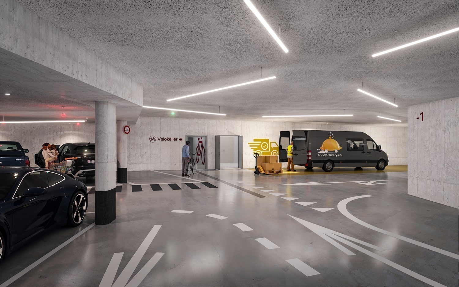 206m² shop