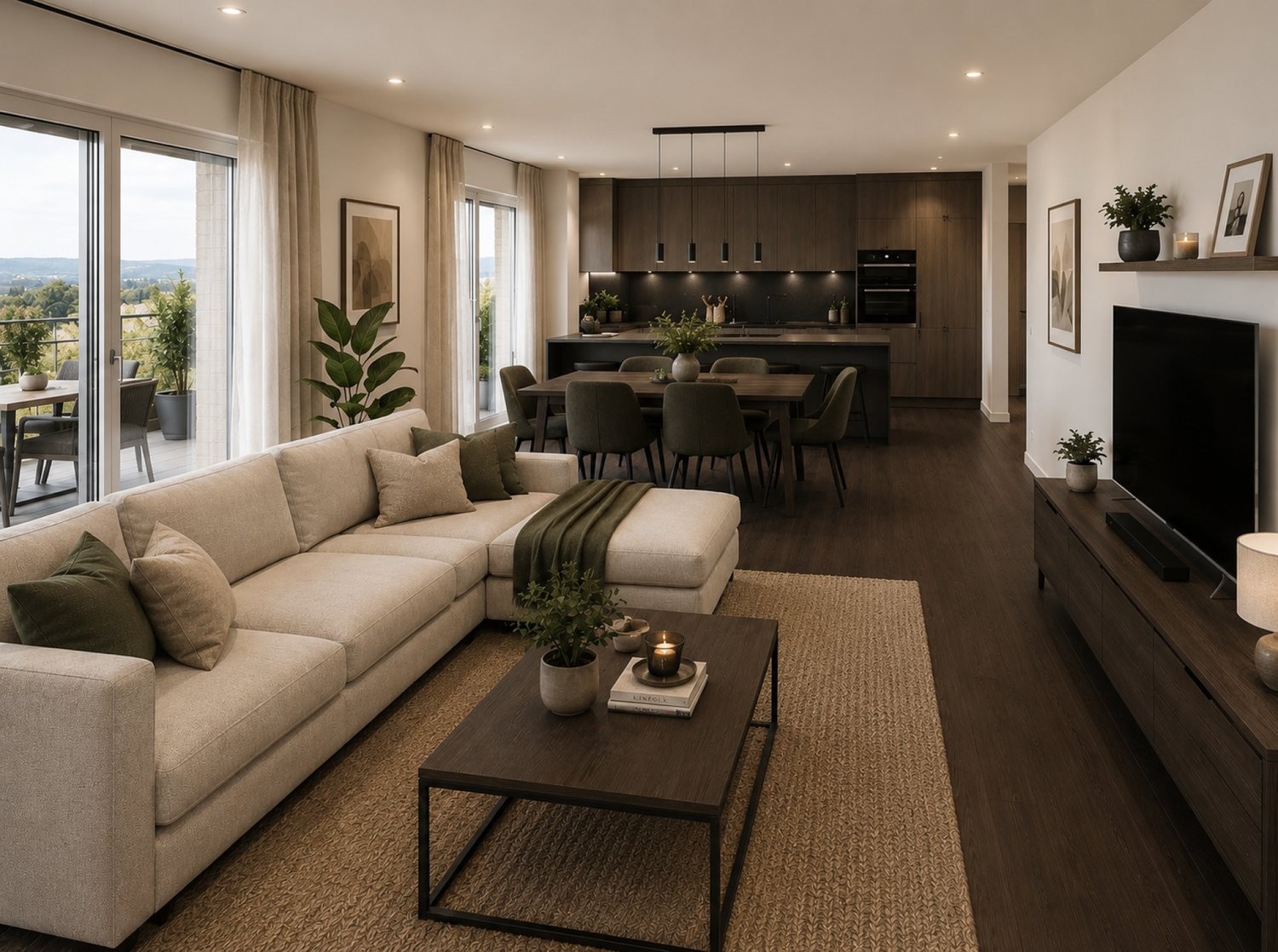 Appartement de 3 ½ pièces