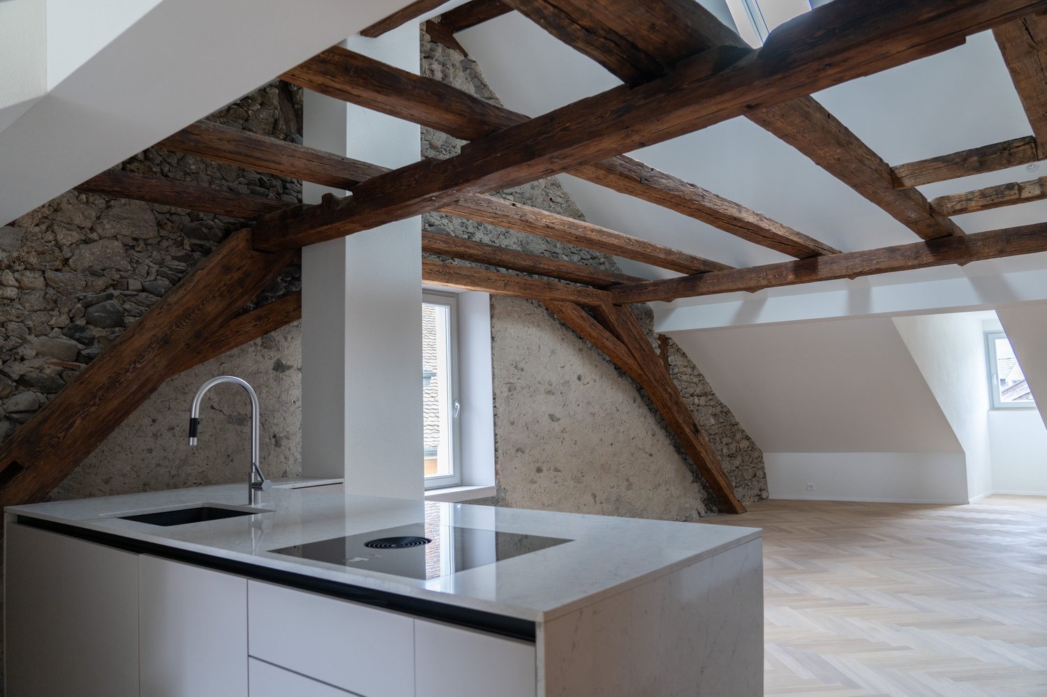 Appartamento mansardato di 4 ½ locali
