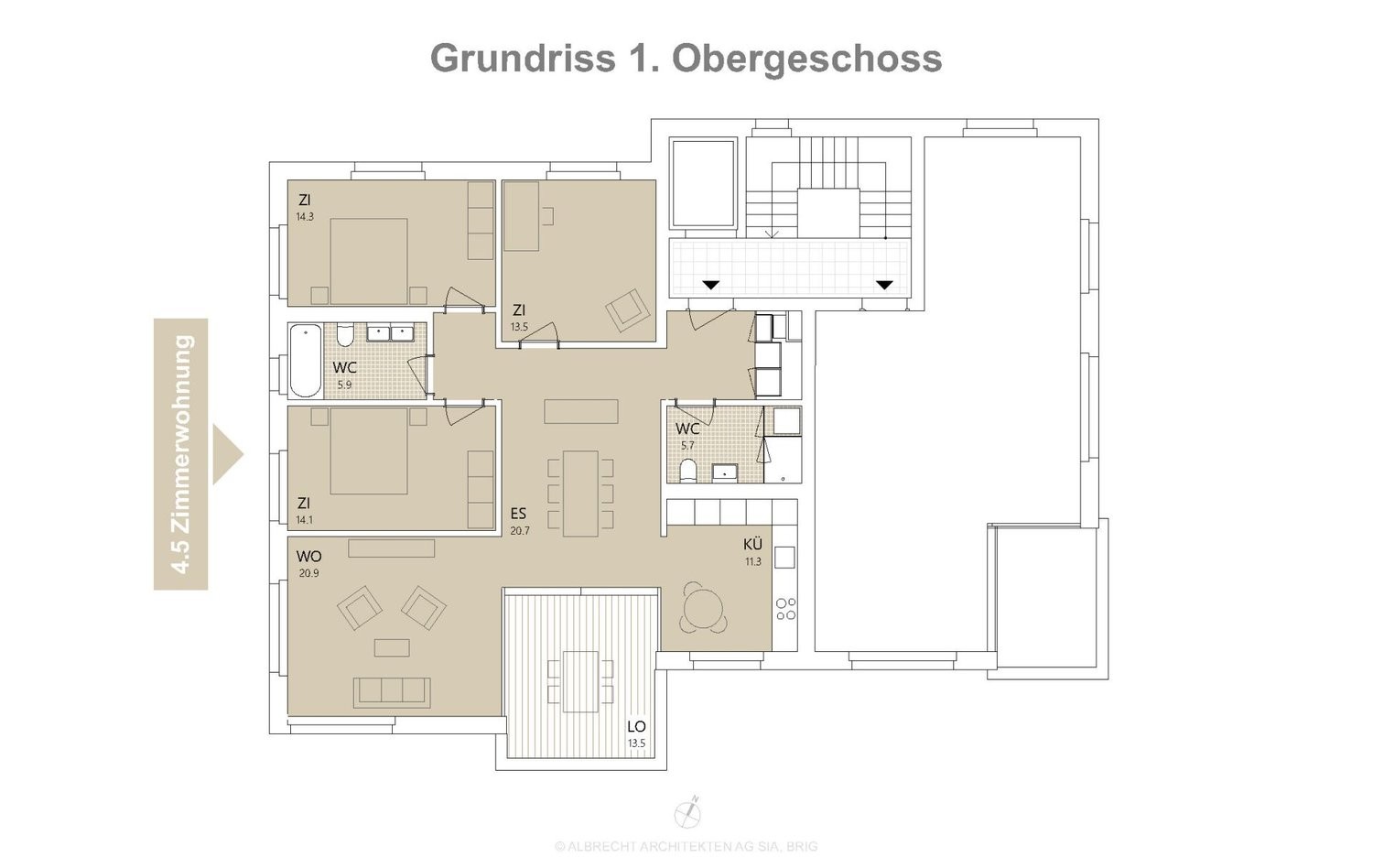 Appartement 4 ½ pièces
