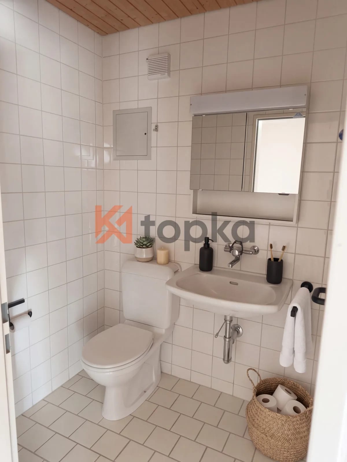3 ½ rooms roof flat