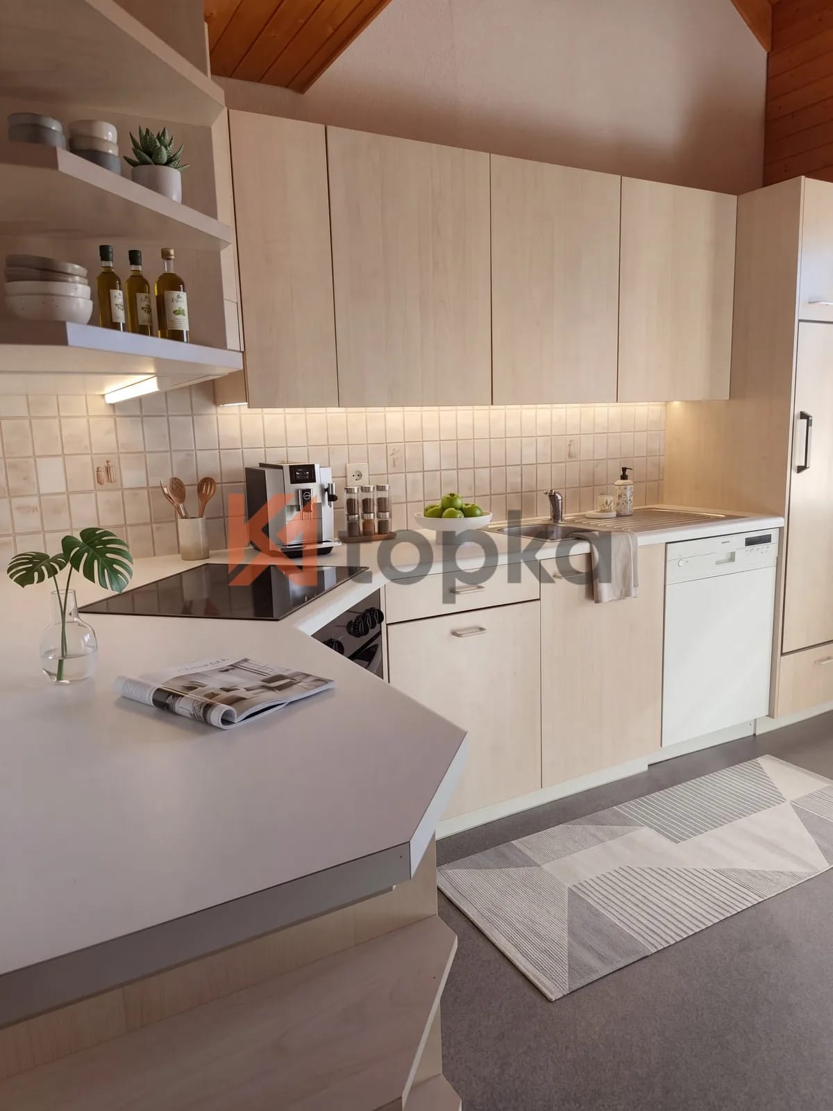 3 ½ rooms roof flat