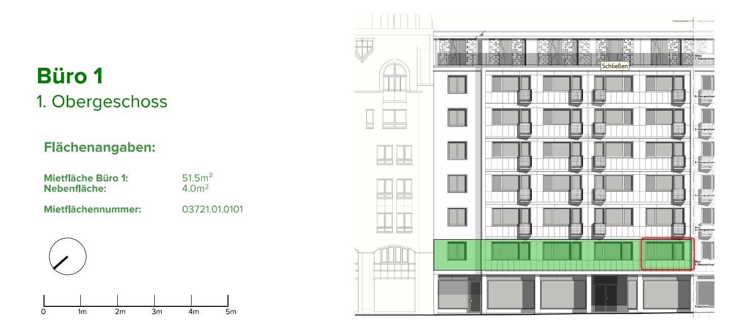 52m² bureau