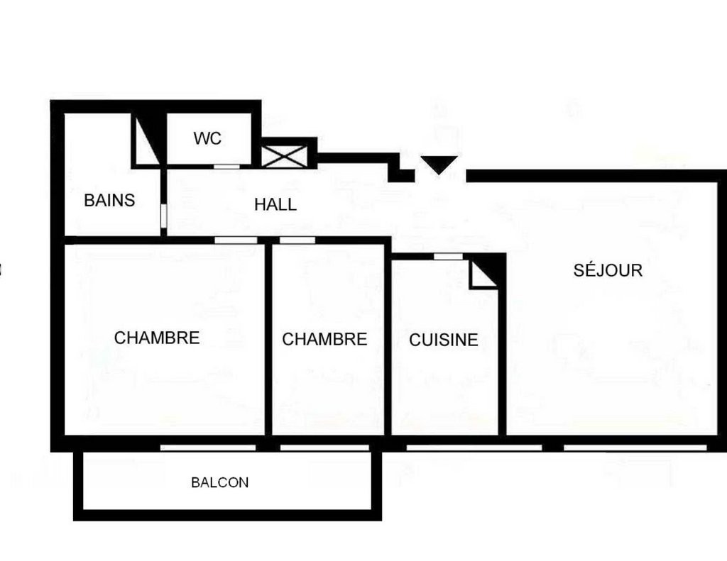 4 rooms apartment