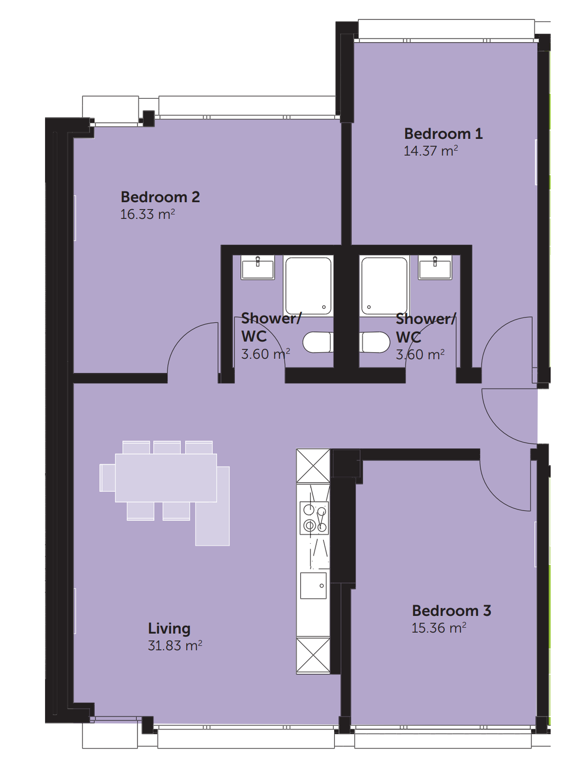Room in a shared flat