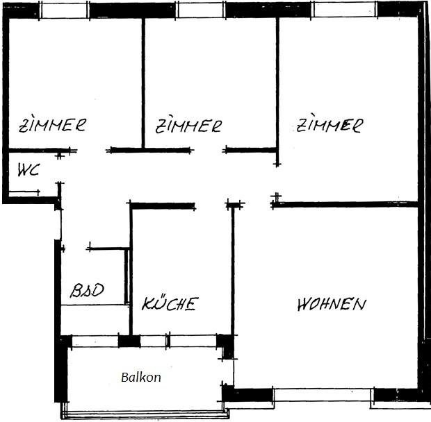 Appartement de 4 pièces