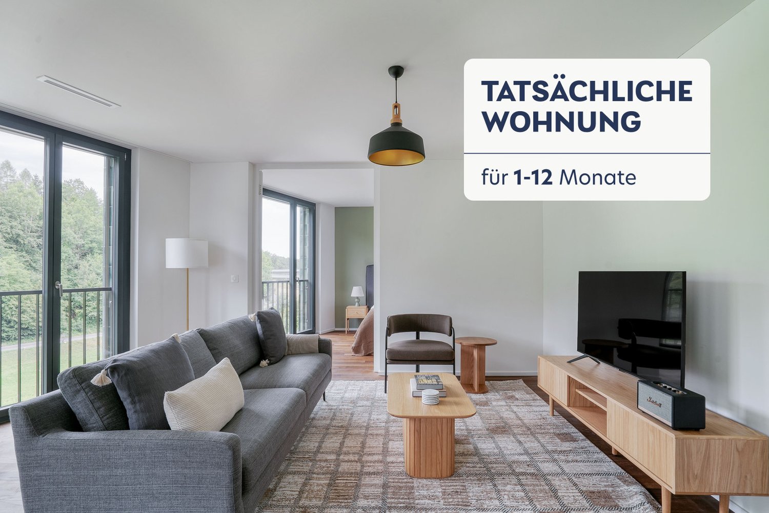 Appartement meublé de 2 ½ pièces