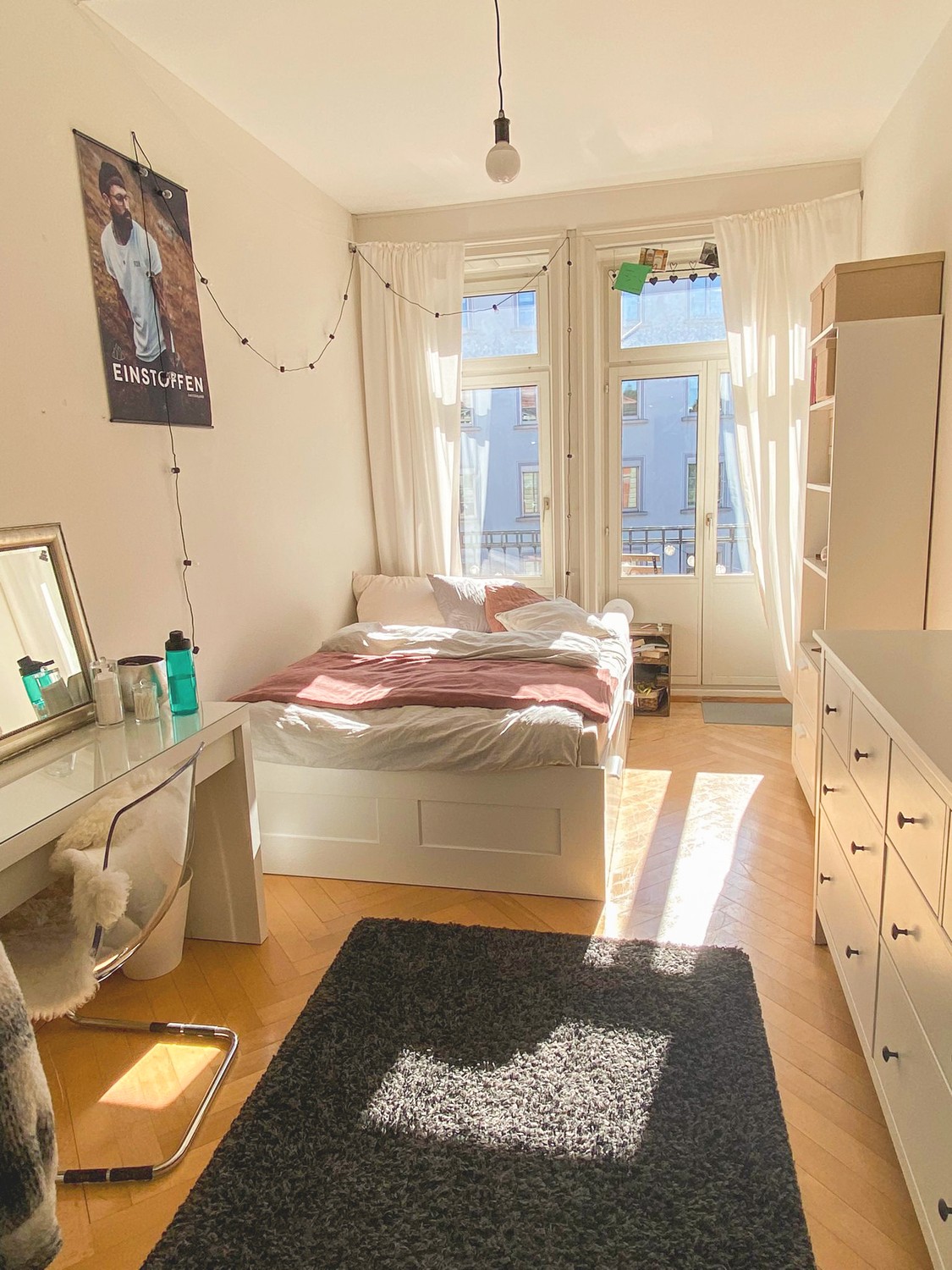 Chambre dans un appartement partagé