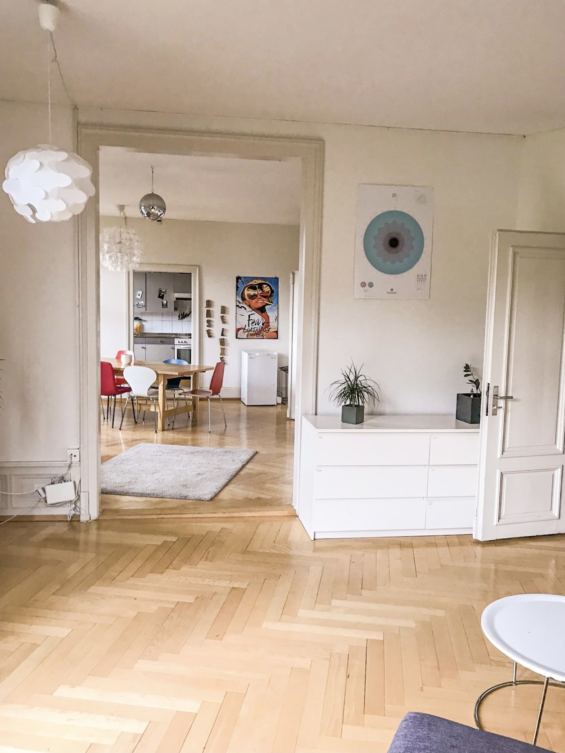 Chambre dans un appartement partagé