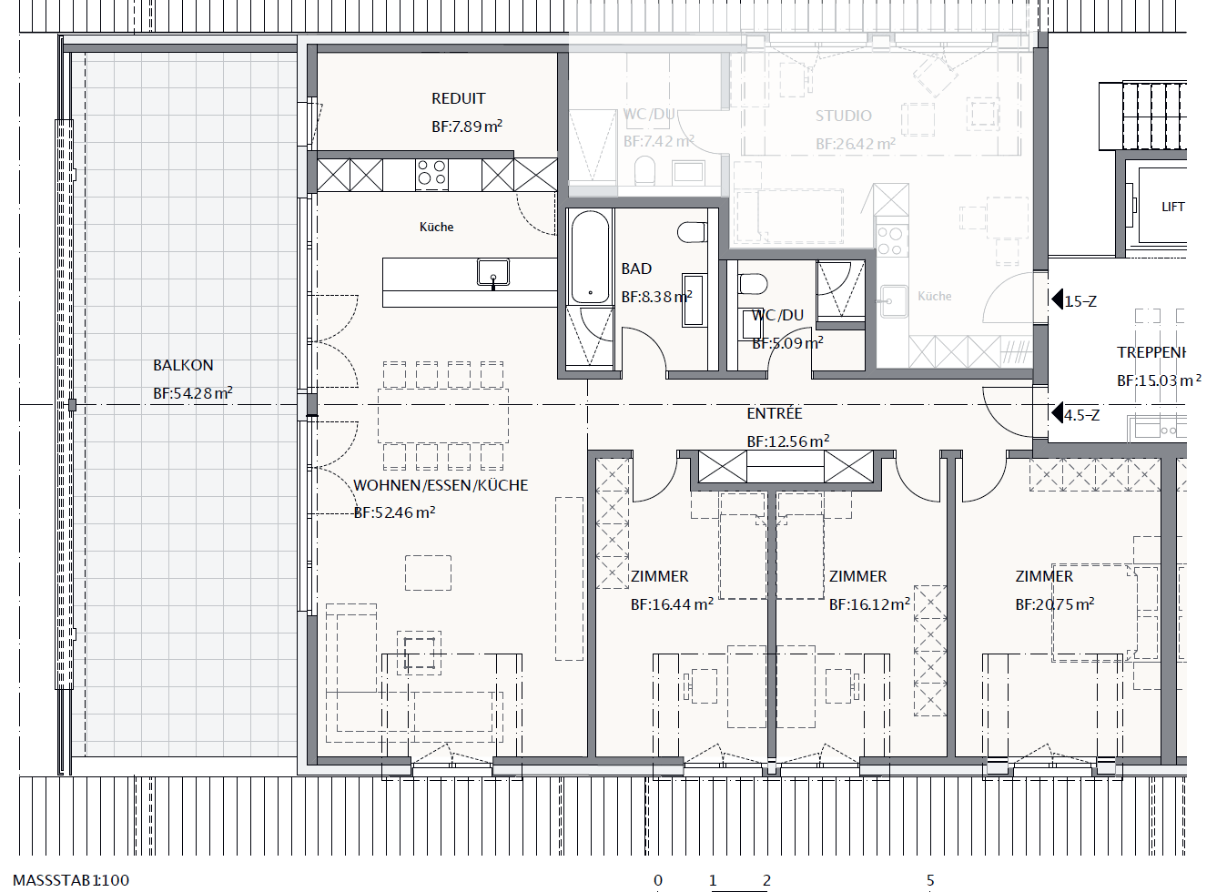 4 ½ rooms apartment, Foto 4 von 10