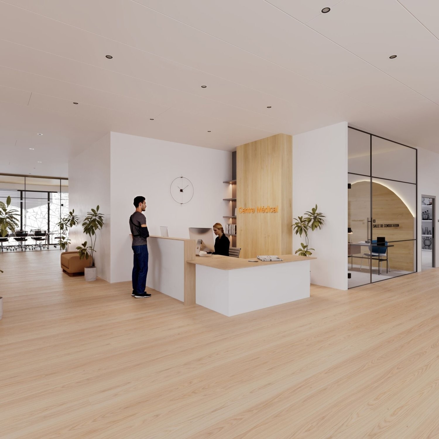 500m² Büro