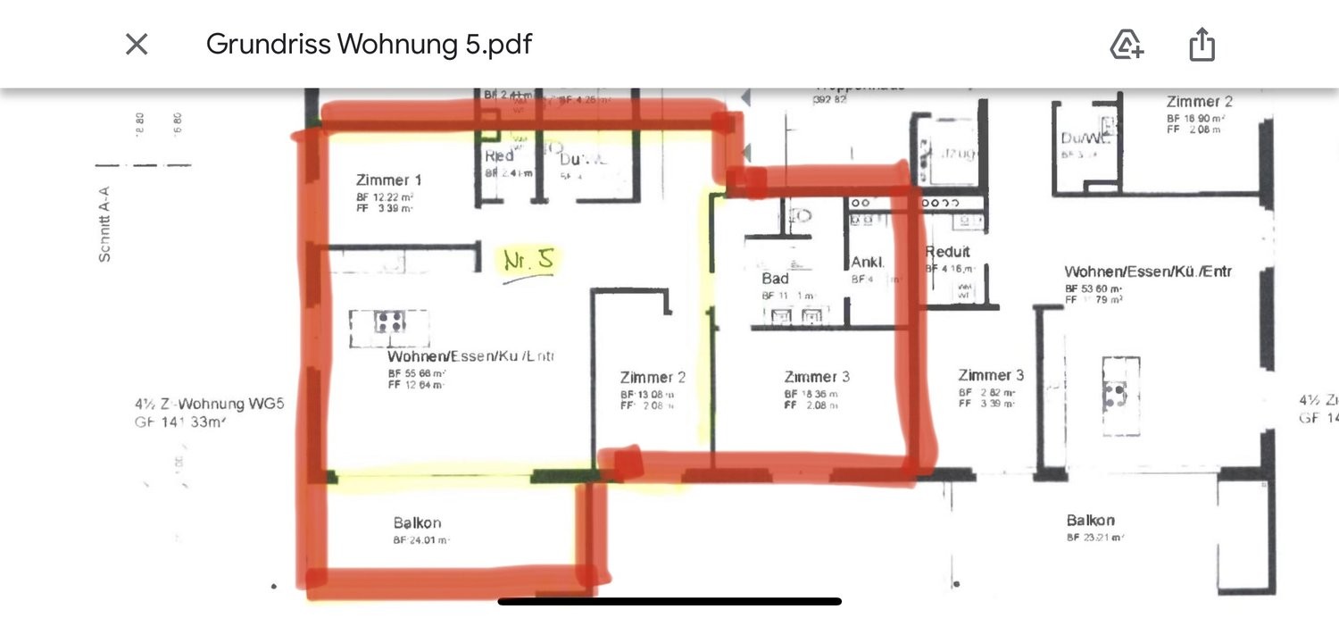 4 ½ rooms apartment, Foto 1 von 8