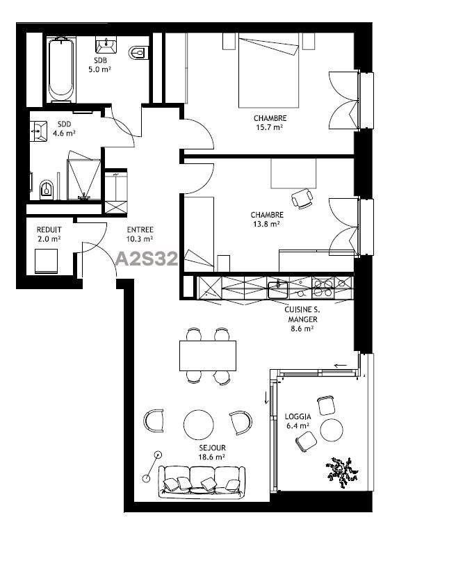 3 ½ Zimmer-Wohnung