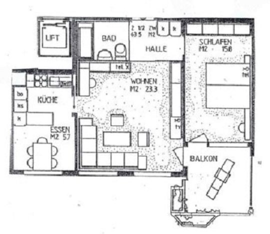 2 ½ rooms apartment, Foto 7 von 7