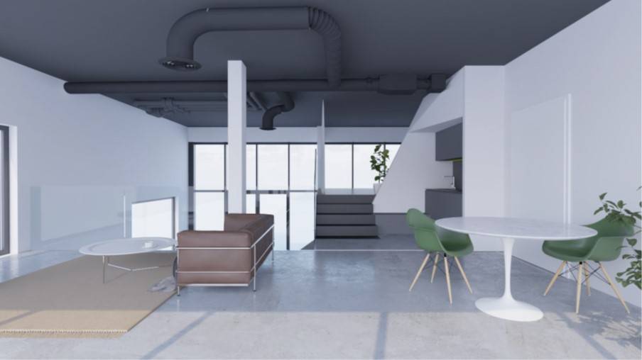 99m² arcade
