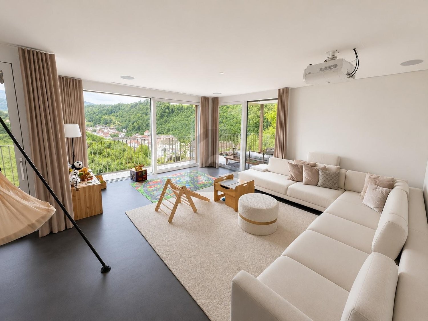 5 ½ rooms terrace flat