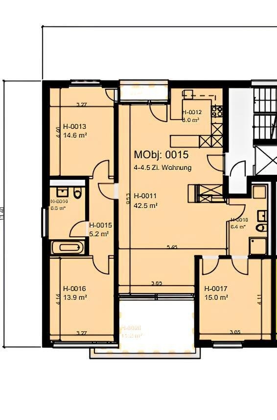 Appartement de 2 ½ pièces