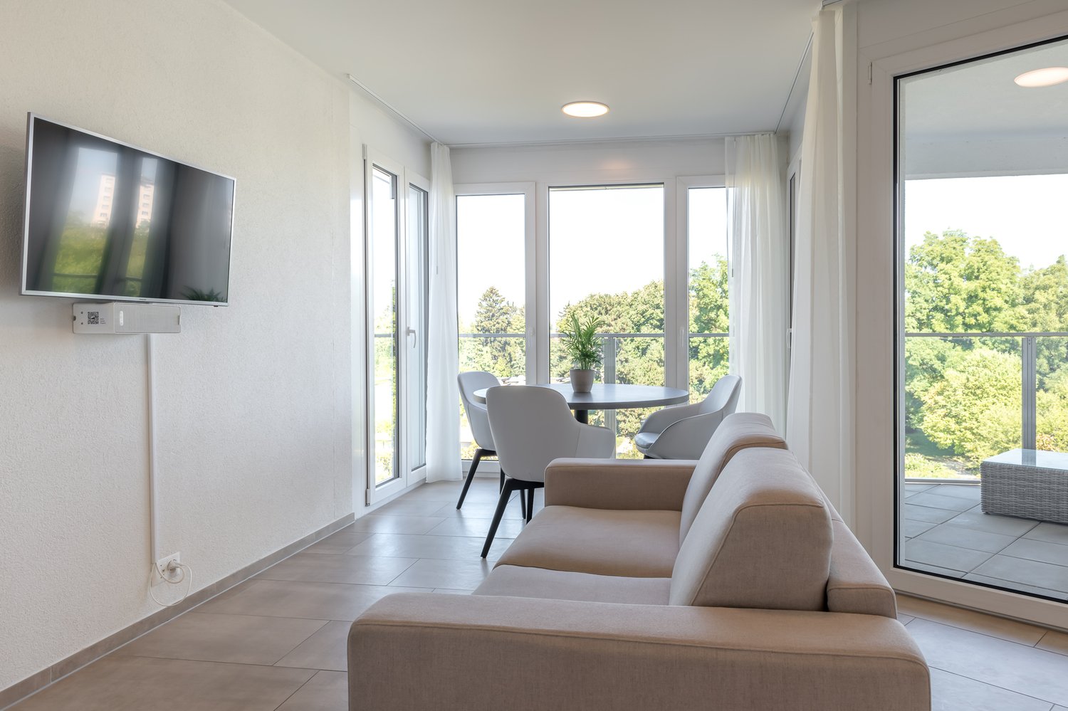 2 ½ pièces appartement meublé