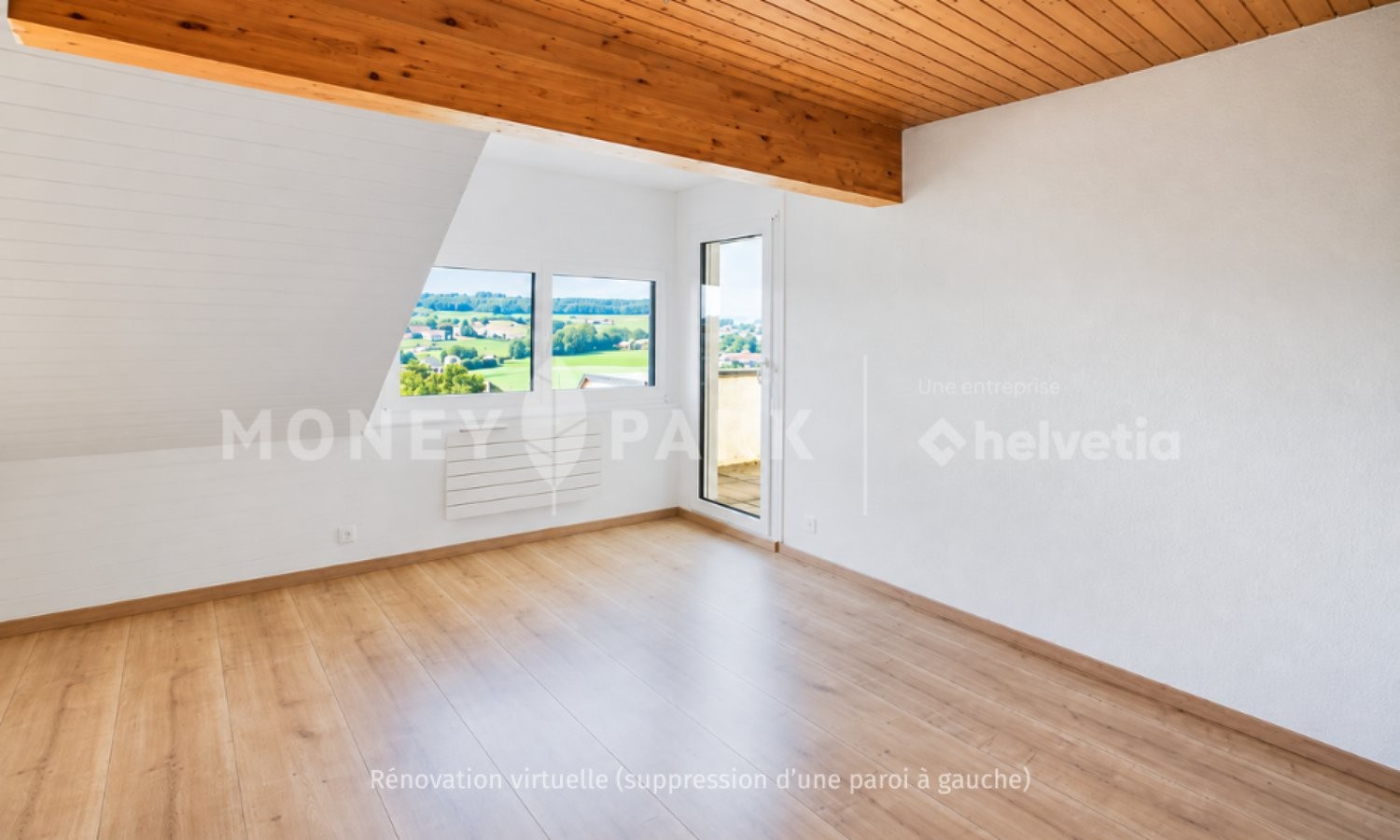 1 ½ Zimmer Dachwohnung