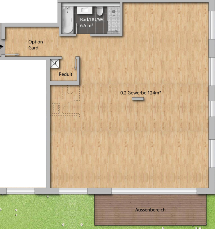 150m² commercial