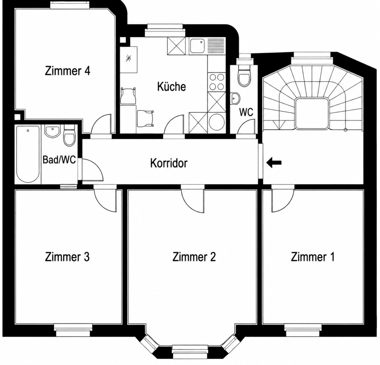 Room in a shared flat