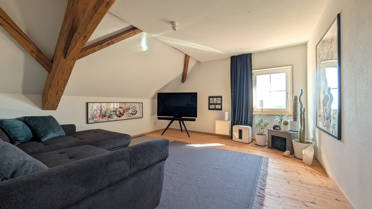 4 rooms furnished flat