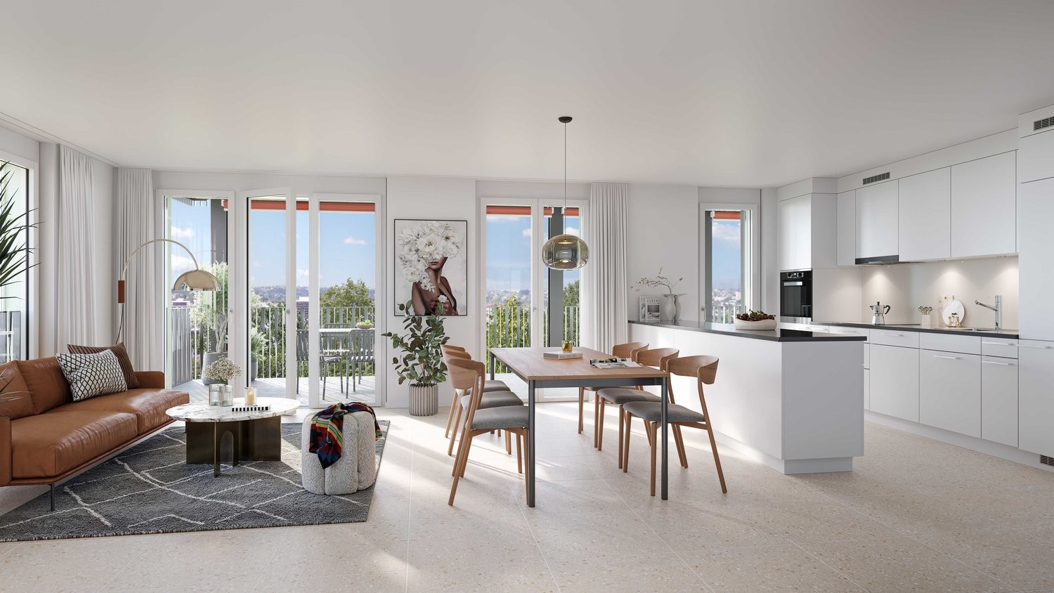 3 ½ pièces appartement