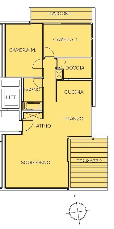 3 ½ rooms apartment, photo 3 sur 5