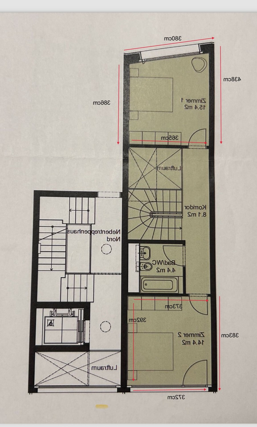 Room in a shared flat