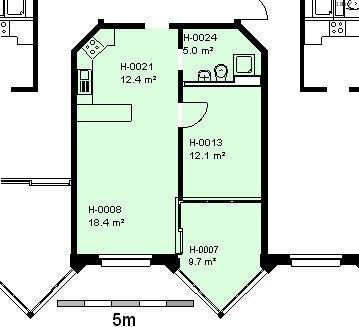 2 rooms apartment, Foto 6 von 6
