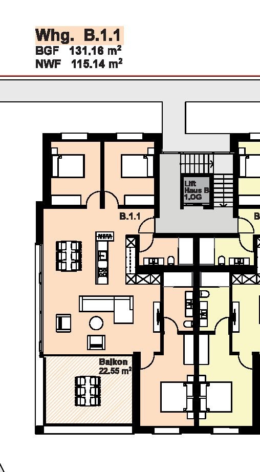 Appartement de 4 ½ pièces, photo 8 sur 8