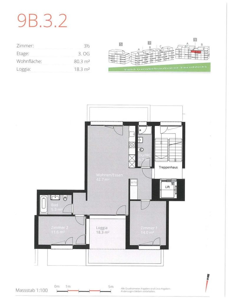 3 ½ rooms apartment, Foto 7 von 8