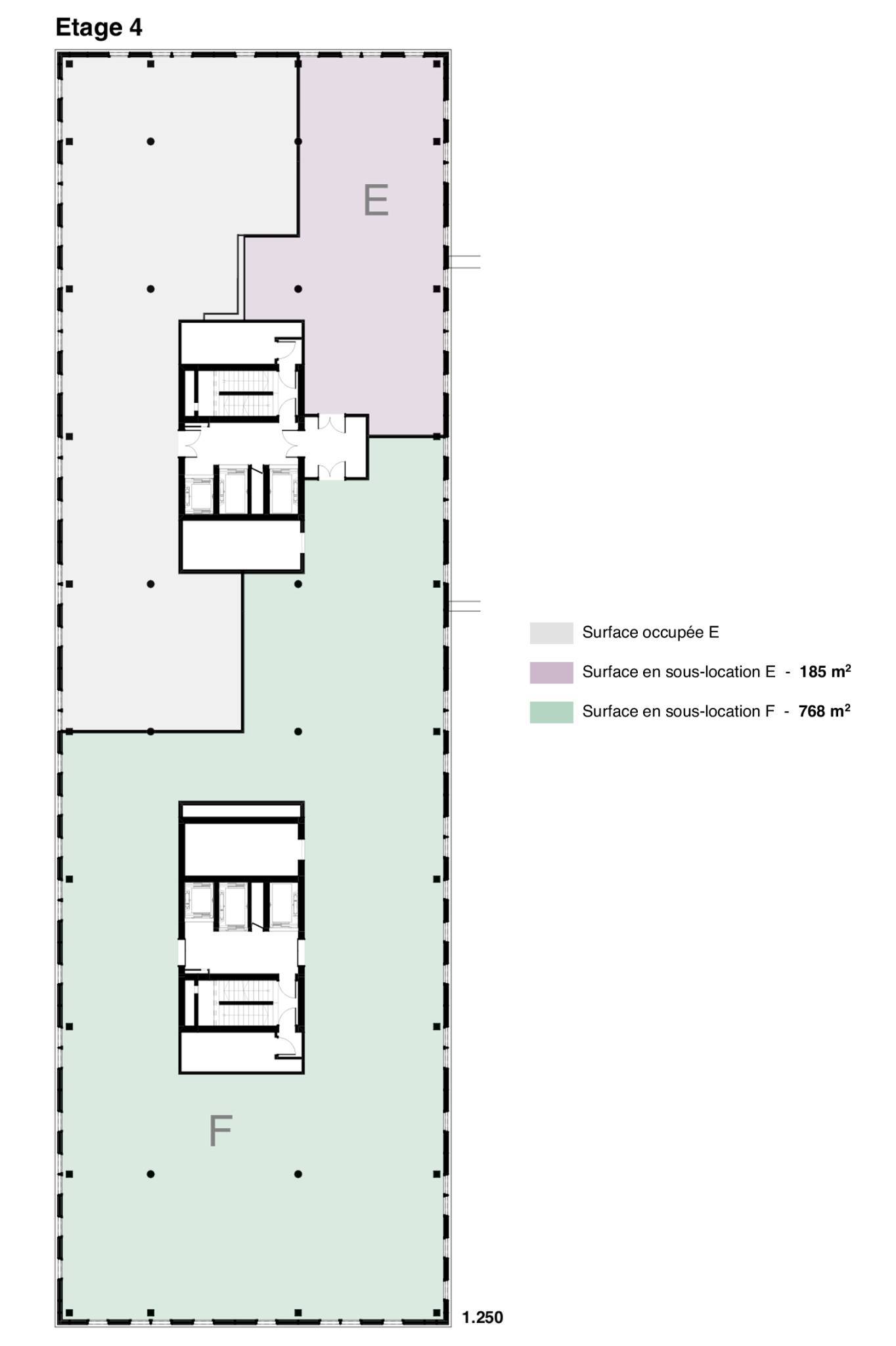 768m² Büro