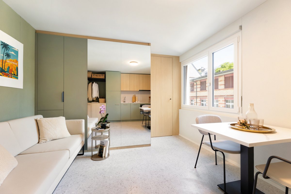 2 rooms furnished flat, Foto 1 von 5
