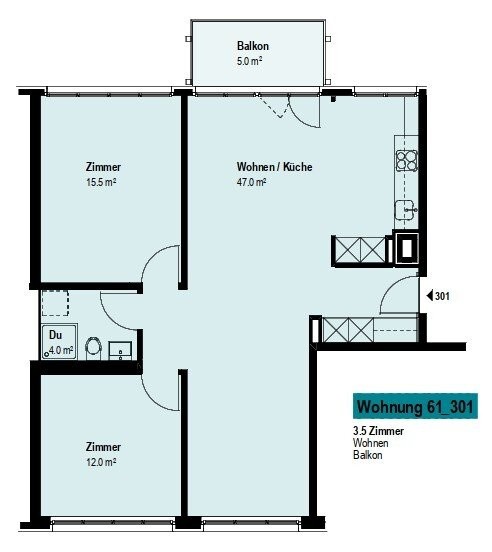 3 ½ rooms apartment, Foto 8 von 8