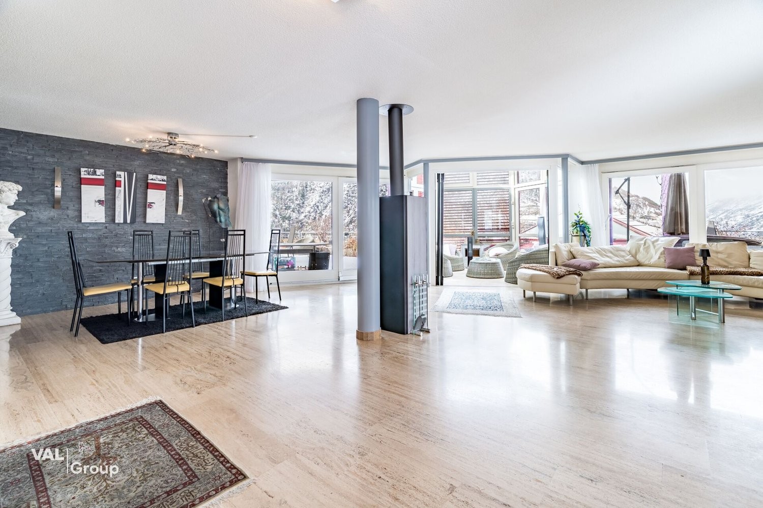 5 ½ rooms terrace flat