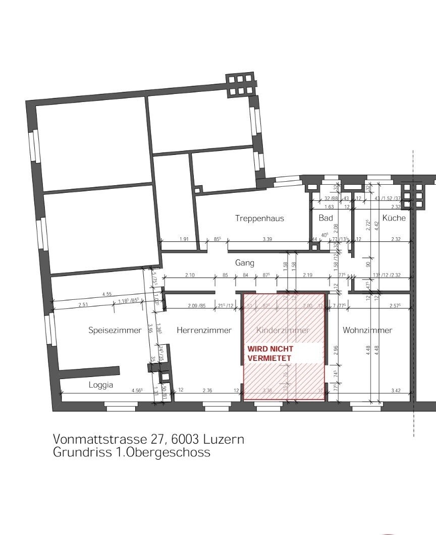 Appartement meublé de 2 ½ pièces