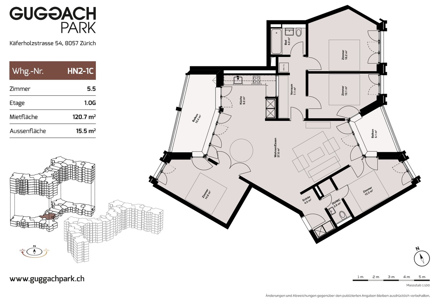 Appartement de 5 ½ pièces