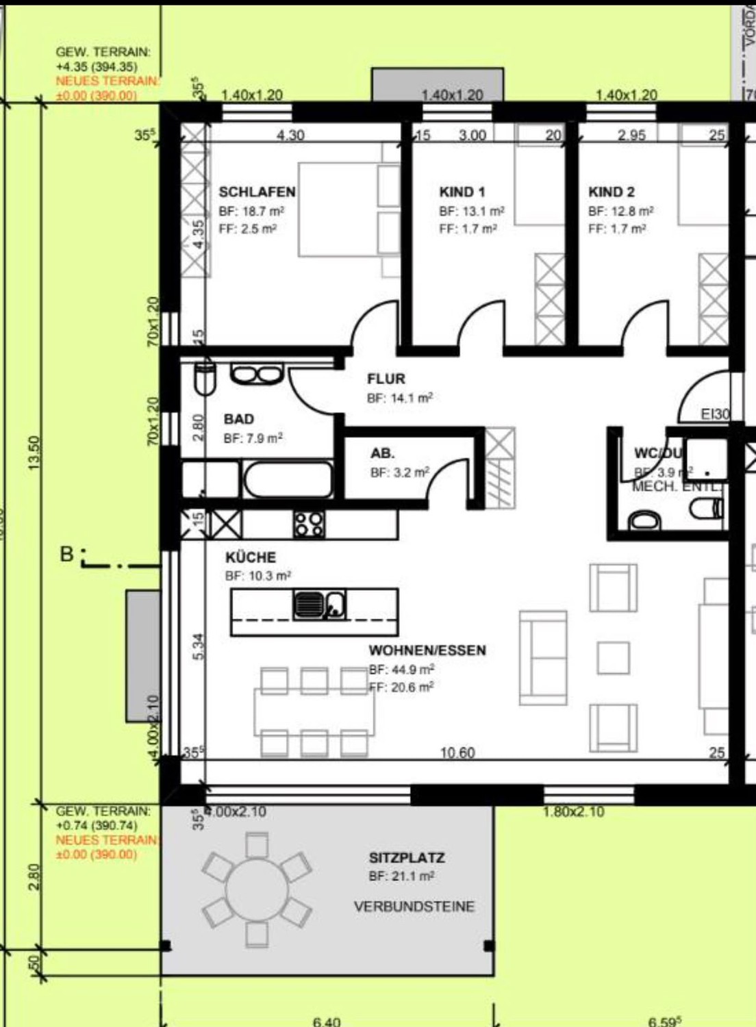 Appartement de 4 ½ pièces