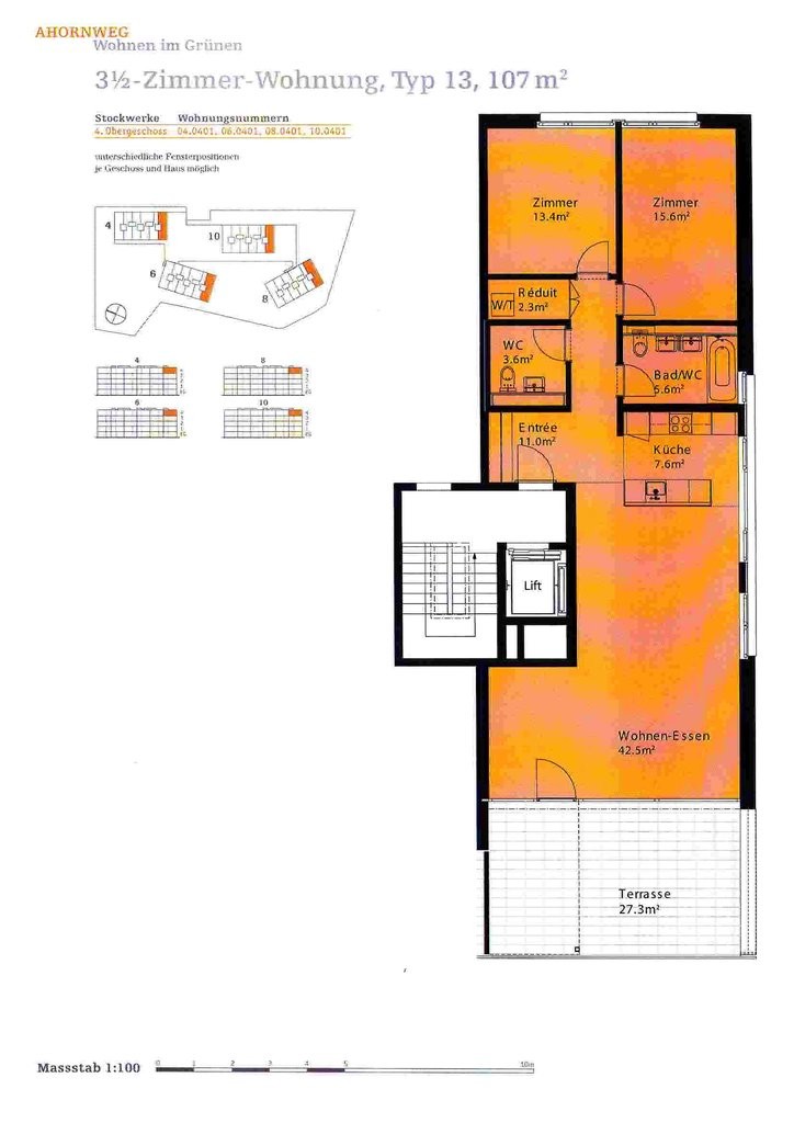 3 ½ rooms attic flat, Foto 8 von 8
