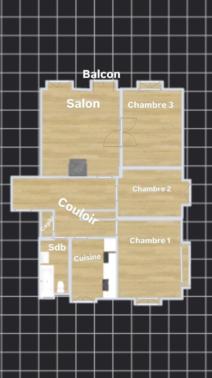 4 rooms apartment