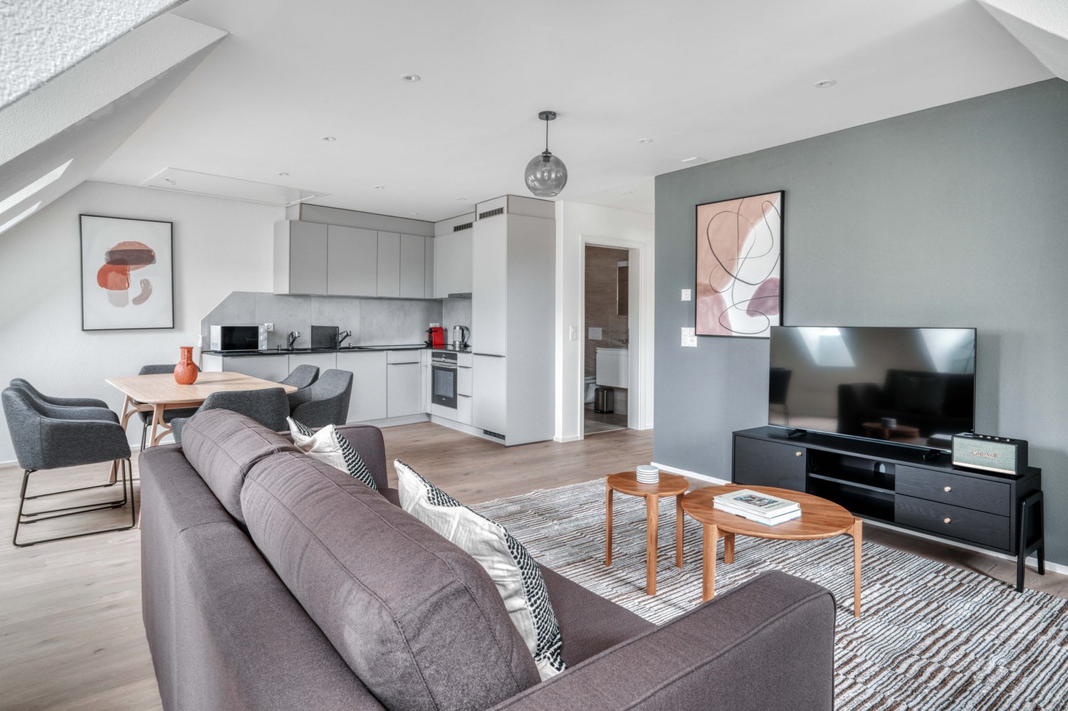 4 ½ pièces appartement meublé