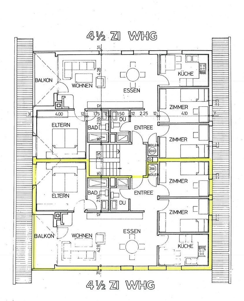 4 ½ rooms apartment