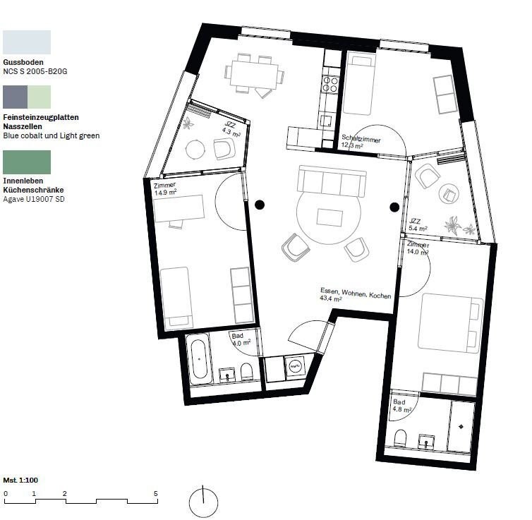 4 ½ rooms apartment, Foto 2 von 10
