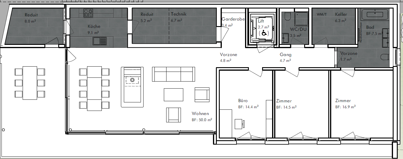 4 ½ rooms apartment, Foto 2 von 10
