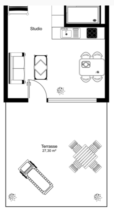 1 ½ rooms apartment, Foto 5 von 5