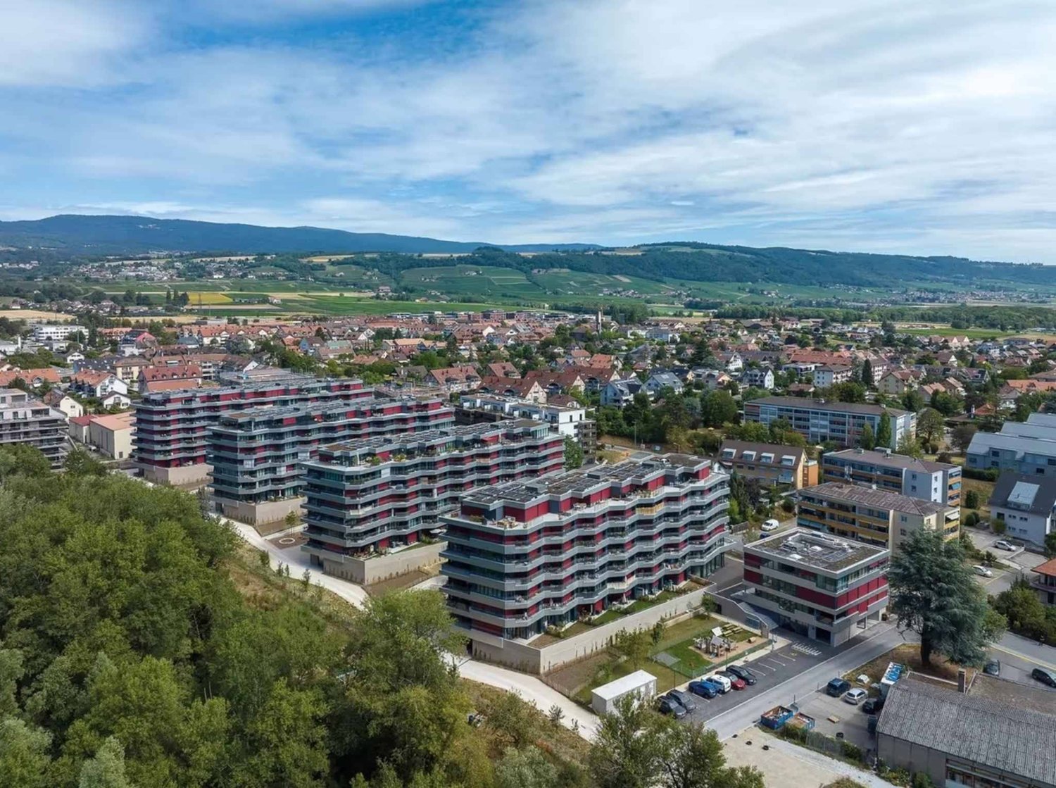 184m² arcade